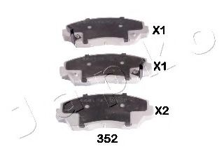 Тормозные колодки JAPKO 50352