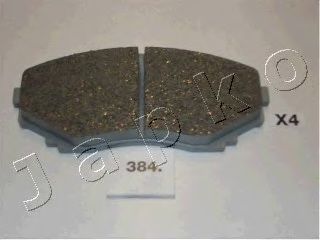 Тормозные колодки JAPKO 50384