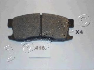 Тормозные колодки JAPKO 50416