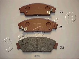 Тормозные колодки JAPKO 50423