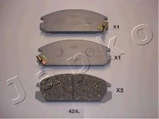 Тормозные колодки JAPKO 50424