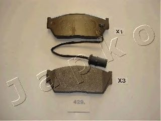 Тормозные колодки JAPKO 50429
