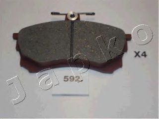 Тормозные колодки JAPKO 50592