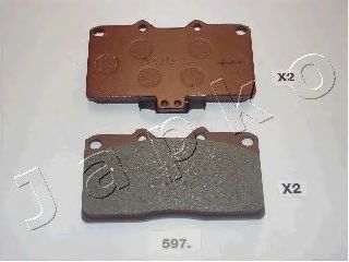 Тормозные колодки JAPKO 50597