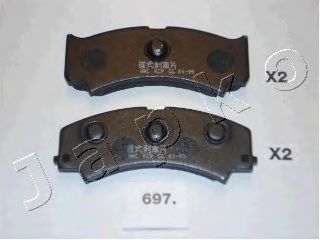 Тормозные колодки JAPKO 50697