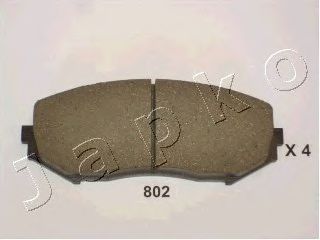 Тормозные колодки JAPKO 50802