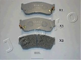 Тормозные колодки JAPKO 50805