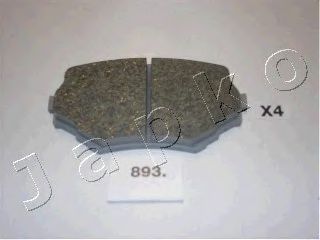 Тормозные колодки JAPKO 50893