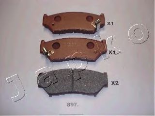 Тормозные колодки JAPKO 50897