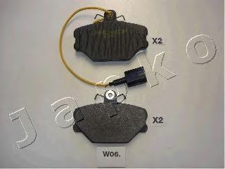 Тормозные колодки japko 50W06
