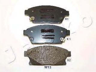 Тормозные колодки JAPKO 50W13