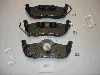 Тормозные колодки JAPKO 51001