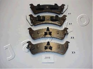 Тормозные колодки JAPKO 51019