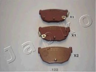 Тормозные колодки JAPKO 51122