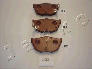 Тормозные колодки JAPKO 51123