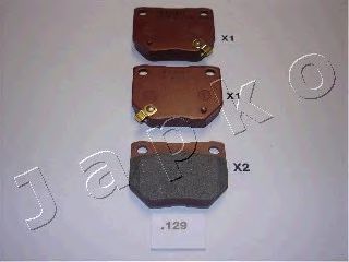 Тормозные колодки JAPKO 51129