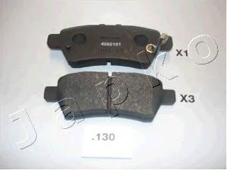 Тормозные колодки JAPKO 51130