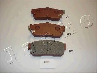 Тормозные колодки JAPKO 51133