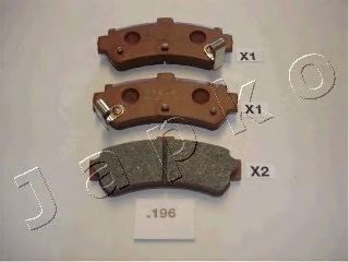 Тормозные колодки JAPKO 51196