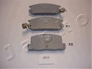 Тормозные колодки JAPKO 51204