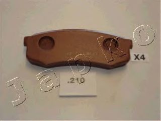 Тормозные колодки JAPKO 51210