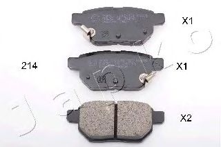 Тормозные колодки JAPKO 51214