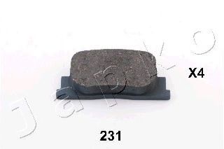 Тормозные колодки JAPKO 51231
