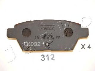 Тормозные колодки JAPKO 51312