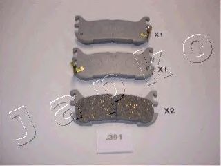 Тормозные колодки JAPKO 51391