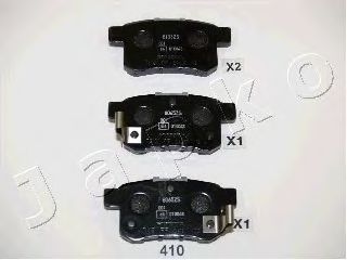 Тормозные колодки JAPKO 51410