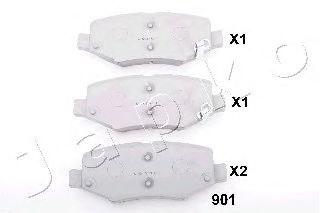 Тормозные колодки JAPKO 51901