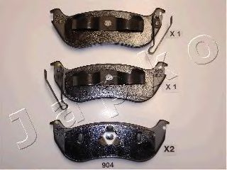 Тормозные колодки JAPKO 51904