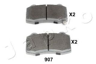Тормозные колодки JAPKO 51907