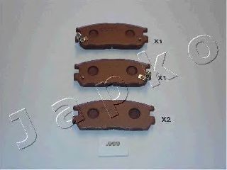 Тормозные колодки JAPKO 51999
