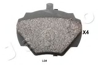 Тормозные колодки JAPKO 51L04