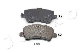Тормозные колодки JAPKO 51L05