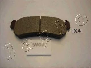 Тормозные колодки JAPKO 51W02