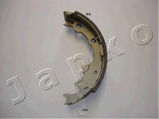 Тормозные колодки барабанные JAPKO 55056