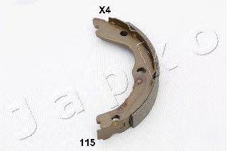 Тормозные колодки барабанные JAPKO 55115