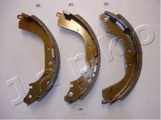 Тормозные колодки барабанные JAPKO 55140
