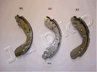 Тормозные колодки барабанные JAPKO 55493