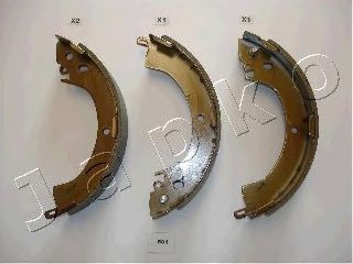 Тормозные колодки барабанные JAPKO 55501