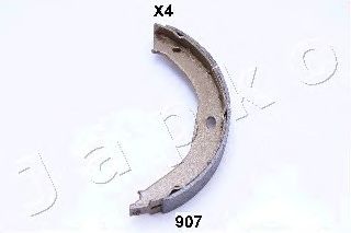 Тормозные колодки барабанные JAPKO 55907