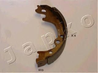 Тормозные колодки барабанные JAPKO 55H15