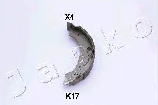 Тормозные колодки барабанные JAPKO 55K17