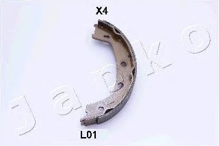 Тормозные колодки барабанные JAPKO 55L01