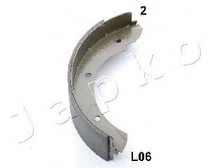 Тормозные колодки барабанные JAPKO 55L06