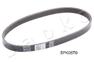 Поликлиновой ремень JAPKO 5PK670
