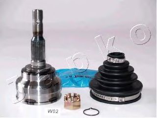 ШРУС с пыльником JAPKO 62W02