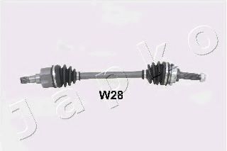 Полуось в сборе JAPKO 62W28